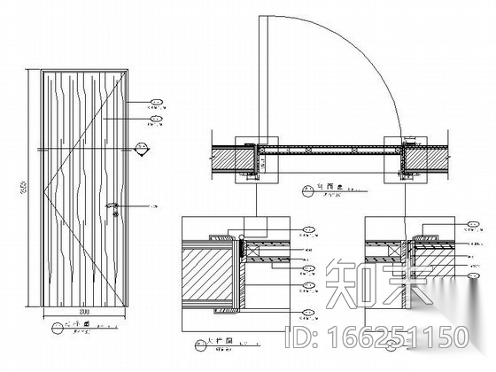 样板房门cad施工图下载【ID:166251150】