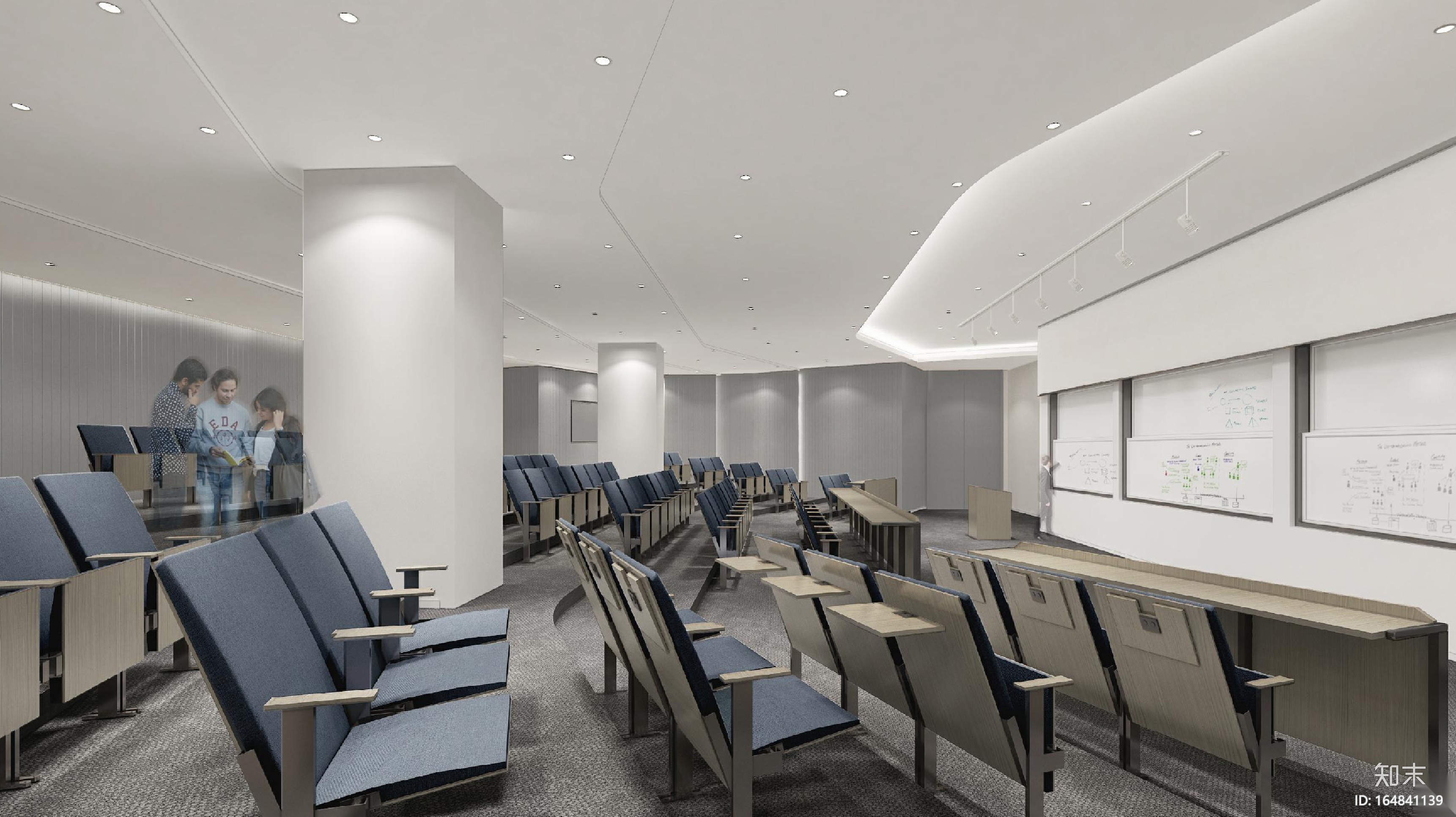 Gensler-上海山鹰国际办公室装修CAD施工图cad施工图下载【ID:164841139】