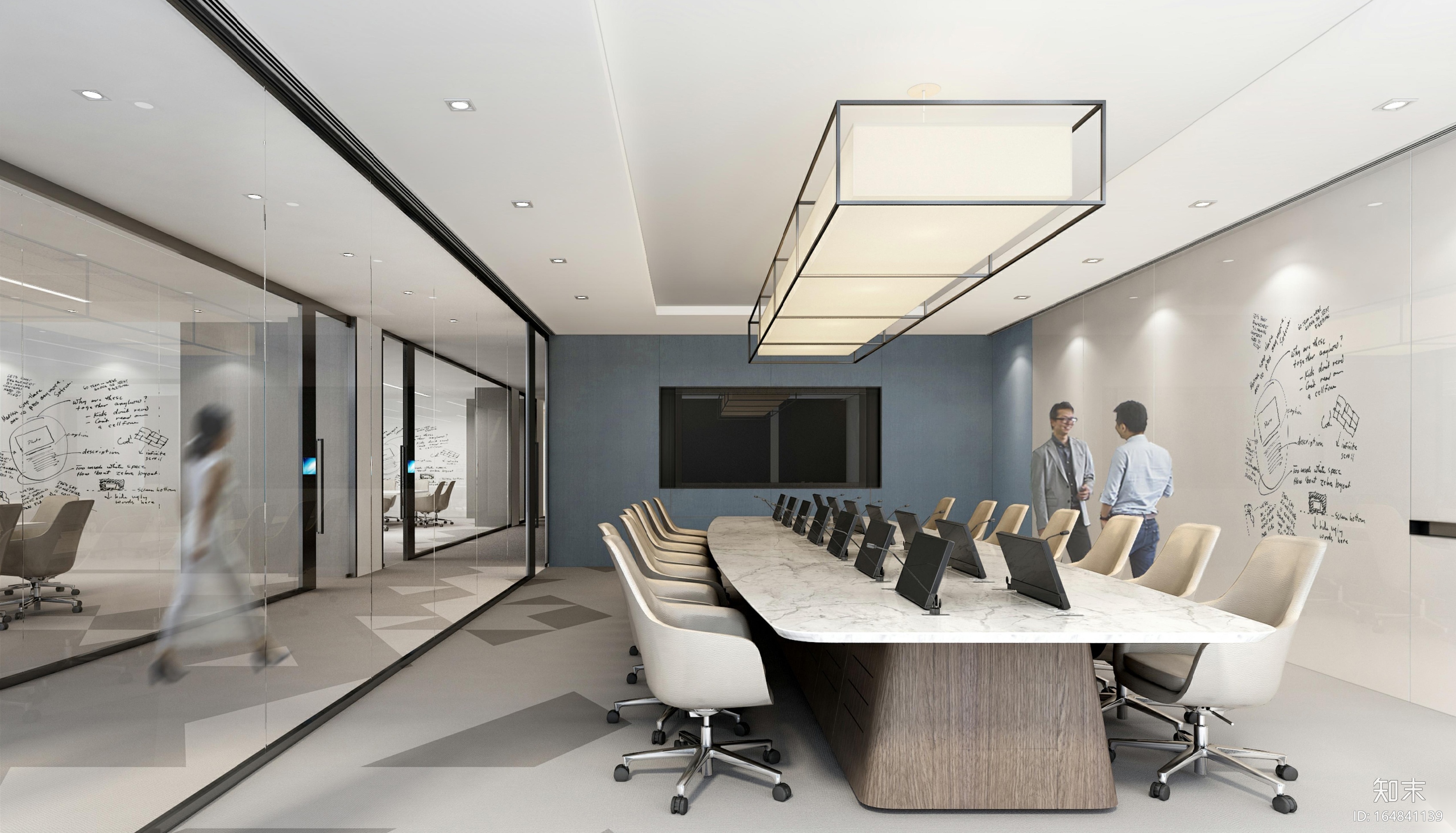 Gensler-上海山鹰国际办公室装修CAD施工图cad施工图下载【ID:164841139】