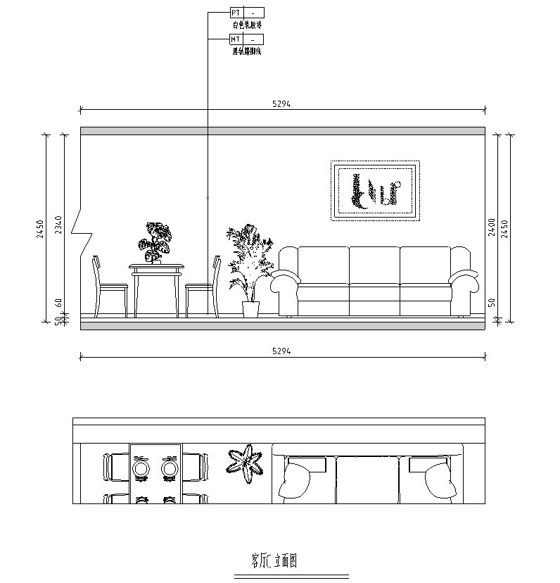 [福建]福州复式公寓一居室住宅施工图施工图下载【ID:168050148】