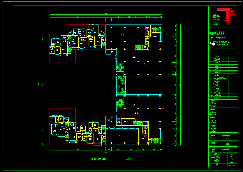 [湖南]华银小区CAD施工图（容积率2.48）施工图下载【ID:168109147】