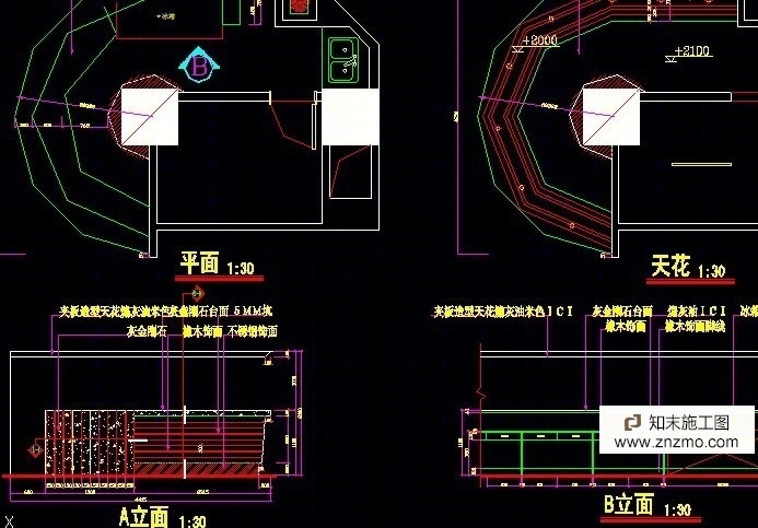 酒店棋牌室装修图cad施工图下载【ID:66948364】