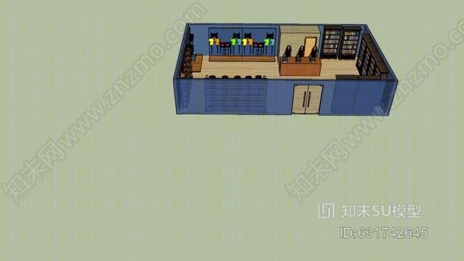 苏维埃商店SU模型下载【ID:631742645】