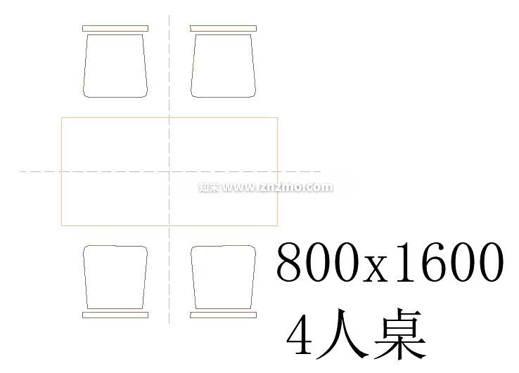 餐桌施工图下载【ID:178184131】