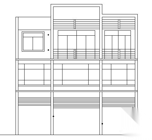 私人住宅楼施工图施工图下载【ID:166438103】