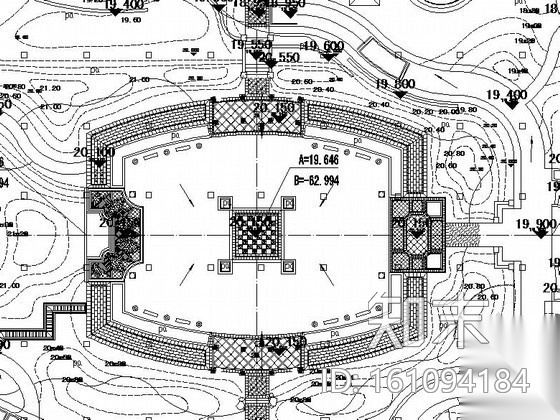 [诸暨]居住区景观工程施工图一cad施工图下载【ID:161094184】