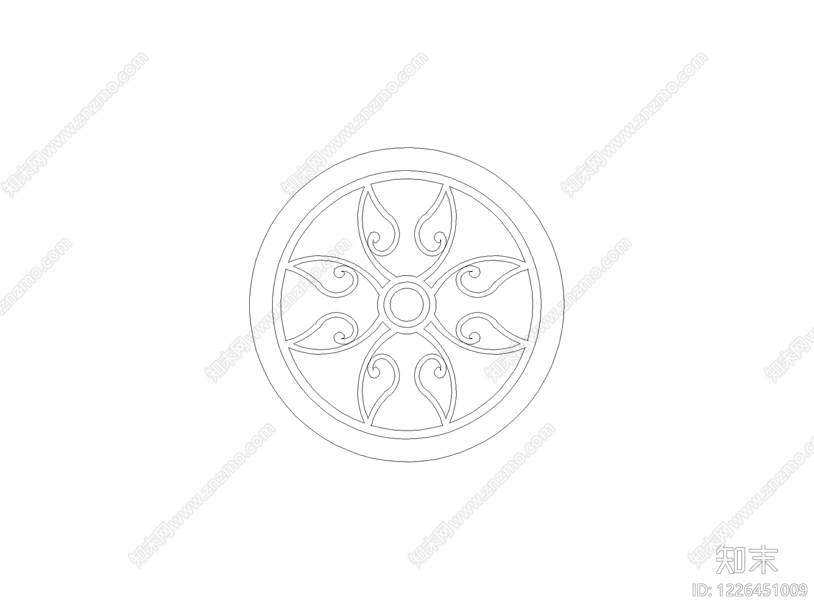 标识标牌构件cad施工图下载【ID:1226451009】