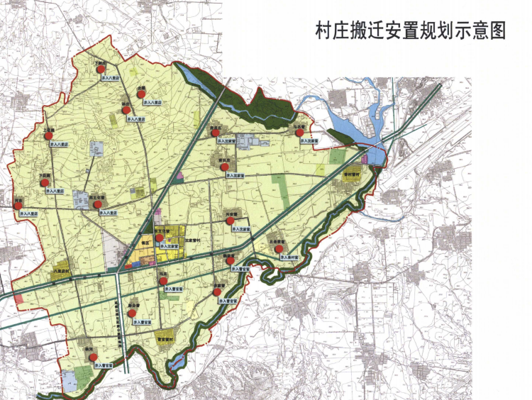 [北京]延庆沈家营镇总体规划图纸（2005-2020）cad施工图下载【ID:151717135】