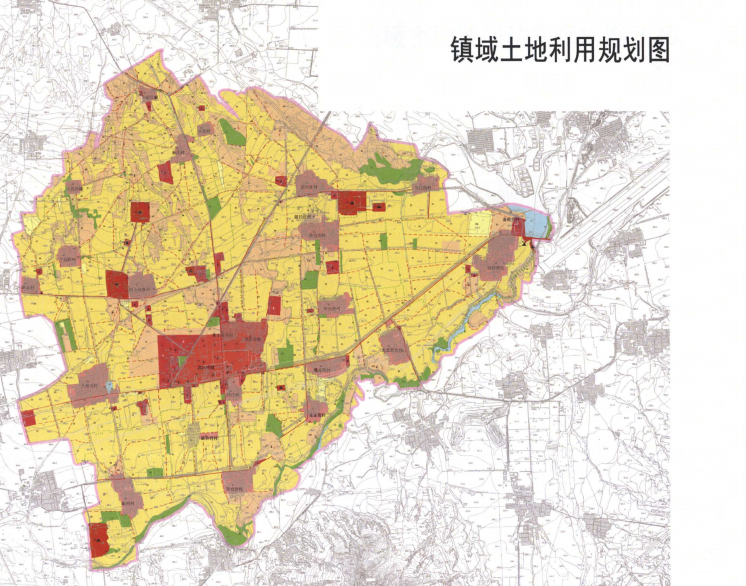 [北京]延庆沈家营镇总体规划图纸（2005-2020）cad施工图下载【ID:151717135】