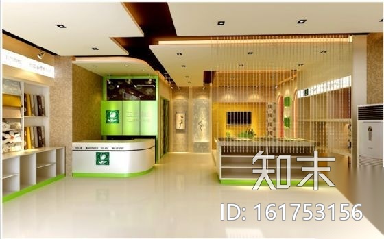 [湖南]某墙纸店面装修图（含效果）cad施工图下载【ID:161753156】