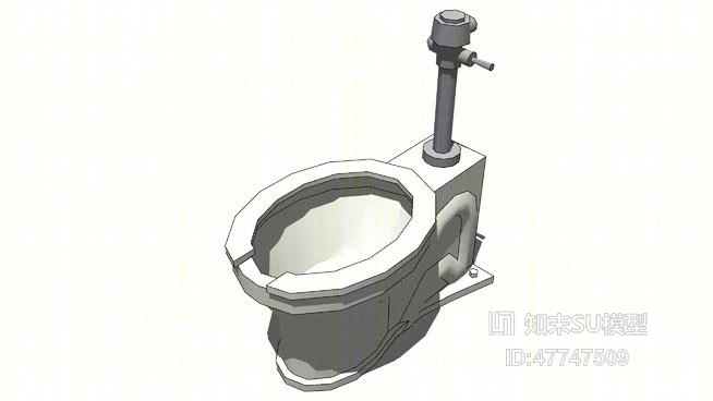 马桶SU模型下载【ID:47747509】