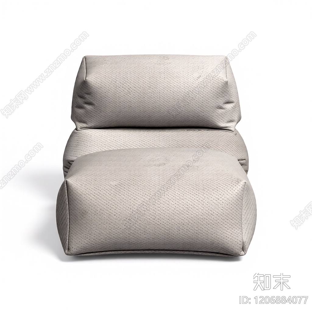 模块化布艺沙发3D模型下载【ID:1206884077】