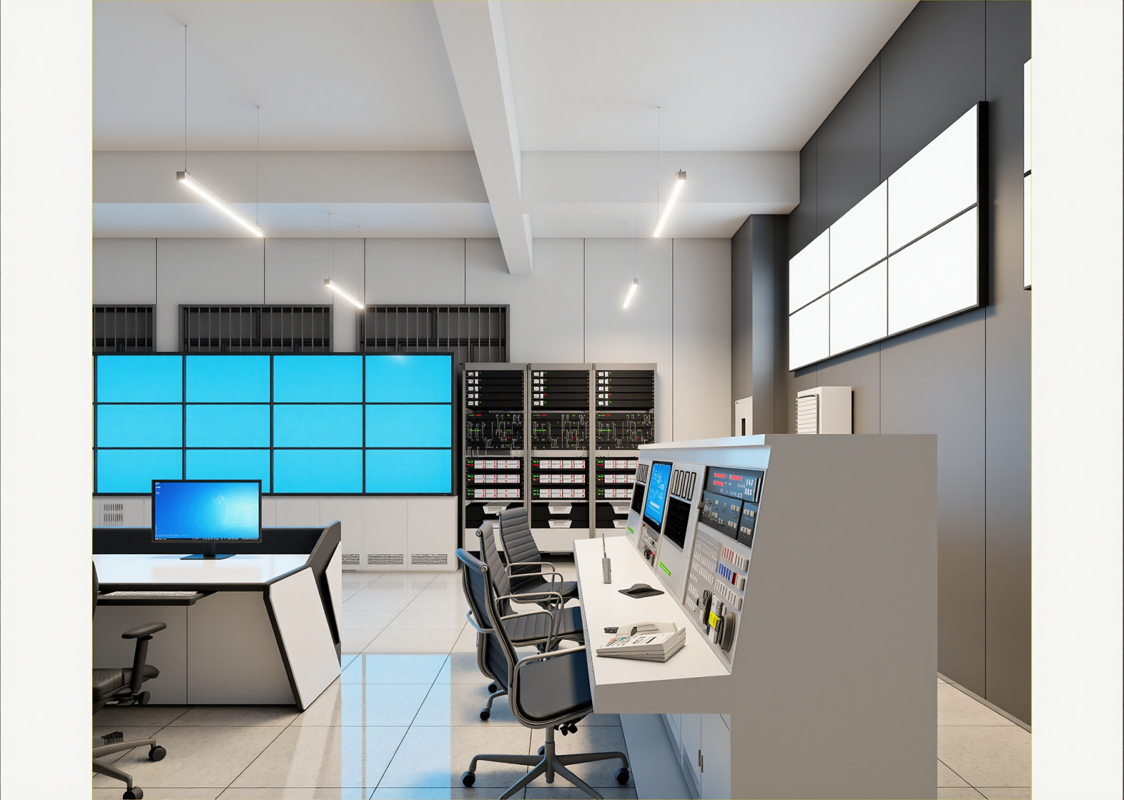 现代指挥中心3D模型下载【ID:1215036993】