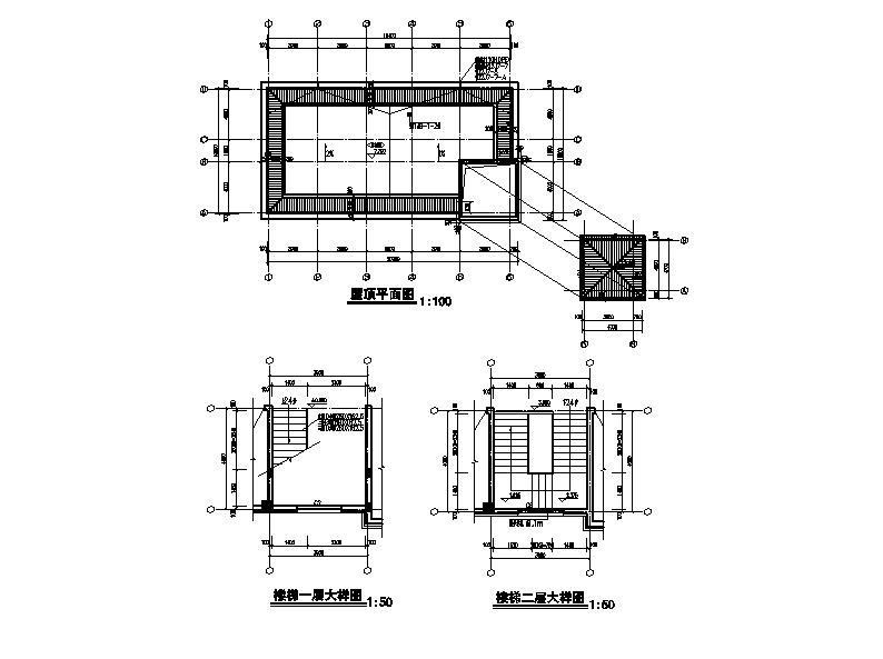 [宁夏]三层框架结构简欧风格商业建筑施工图（全套图纸...cad施工图下载【ID:166553165】