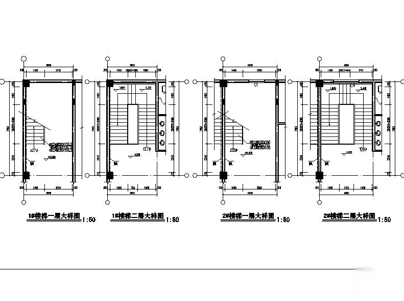 [宁夏]三层框架结构简欧风格商业建筑施工图（全套图纸...cad施工图下载【ID:166553165】