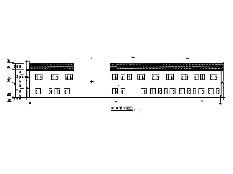 [宁夏]三层框架结构简欧风格商业建筑施工图（全套图纸...cad施工图下载【ID:166553165】