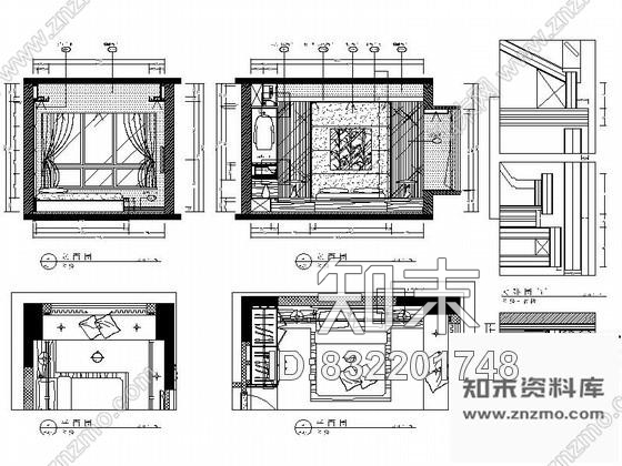 图块/节点休闲客房立面图cad施工图下载【ID:832201748】