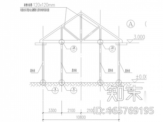 灾后恢复重建多样性保护设施结构施工图cad施工图下载【ID:165769195】