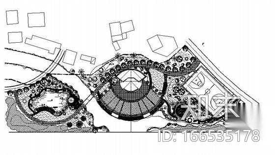 舟山公园设计施工图(设计原稿)施工图下载【ID:166535178】