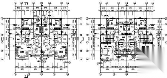 广东蓝山锦湾联排Lp3-228型三层别墅建筑结构图施工图下载【ID:149920150】