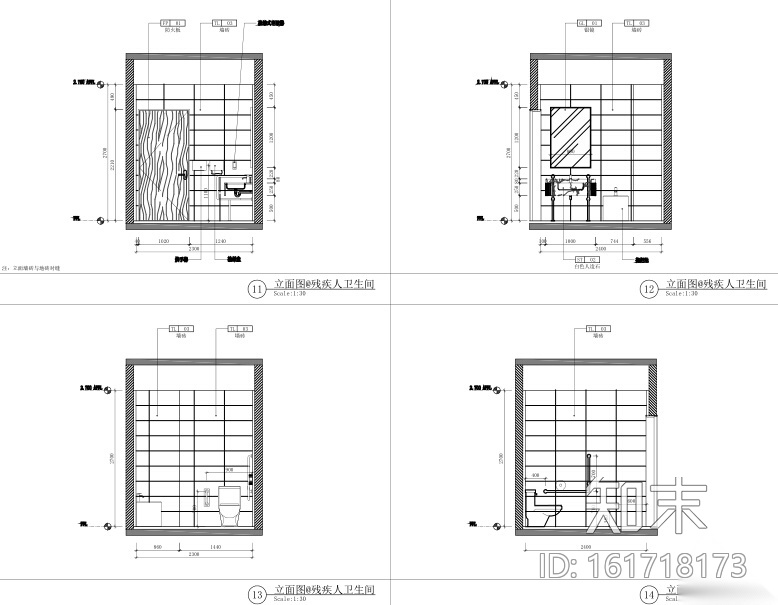 [上海]虹桥万源宜必思酒店施工图+su模型cad施工图下载【ID:161718173】