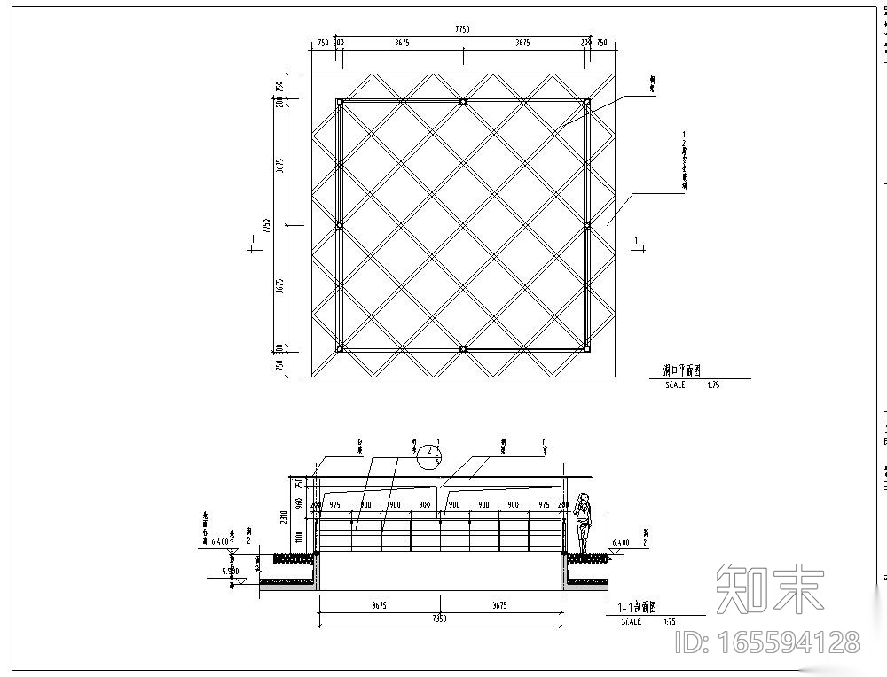 [广东]某如诗美地景观房产部分施工图（包含33个CAD）cad施工图下载【ID:165594128】