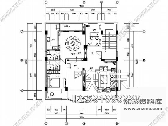 施工图苏州华丽高雅欧式三层别墅室内装修施工图含效果图cad施工图下载【ID:531983320】