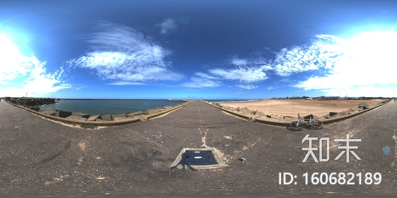 海边全景天空贴图下载【ID:160682189】