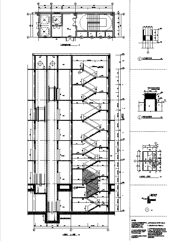 [江苏]17年最新办公建筑施工图（含地下室及人防）施工图下载【ID:167508102】