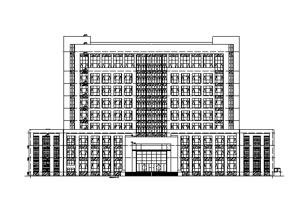 [江苏]17年最新办公建筑施工图（含地下室及人防）施工图下载【ID:167508102】