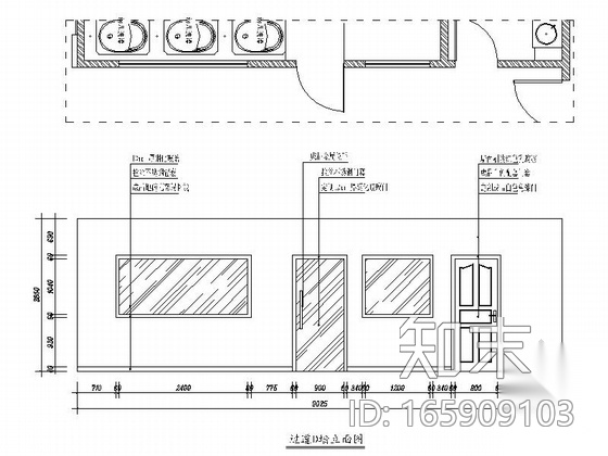 现代风格儿童游泳馆室内设计装修图施工图下载【ID:165909103】