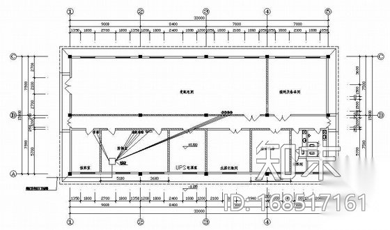 厦门某污水处理工程变配电房电气施工图cad施工图下载【ID:168517161】