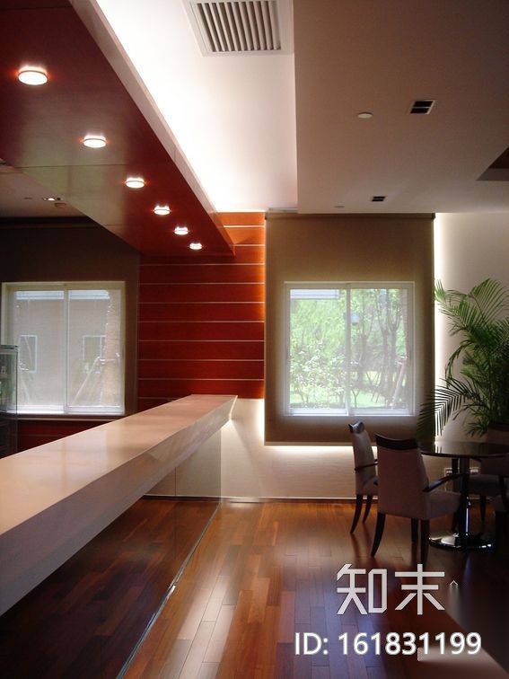 某办公室装修图(含效果)cad施工图下载【ID:161831199】
