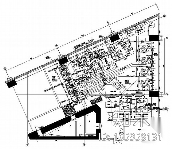 [无锡]商业街中心建筑给排水施工图纸（南楼170米、北...cad施工图下载【ID:165958131】