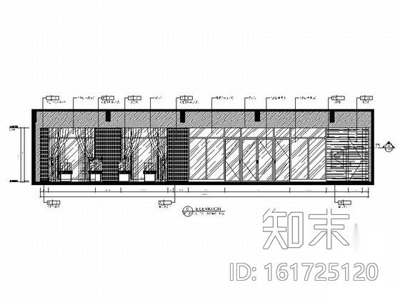 [杭州]现代大气售楼中心装修施工图施工图下载【ID:161725120】