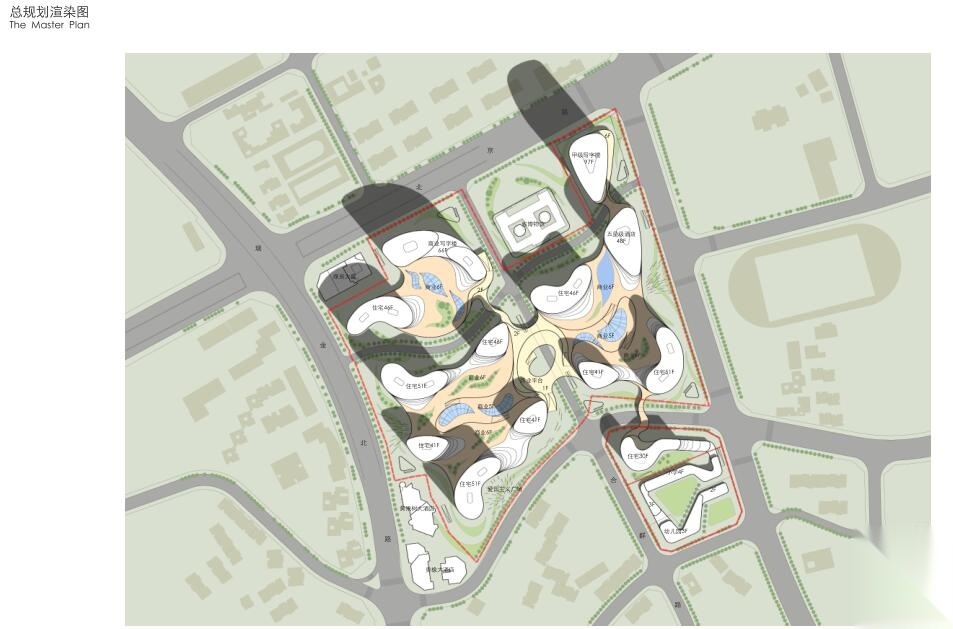 现代风万象临城某旧城综合体建筑方案设计文本PDF（51页...cad施工图下载【ID:151643138】