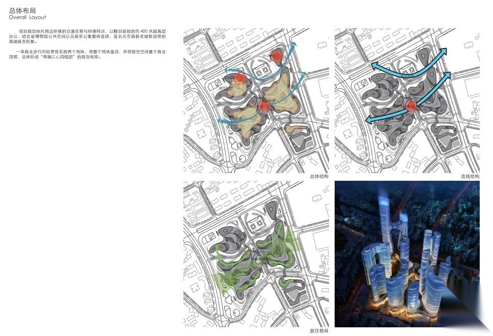 现代风万象临城某旧城综合体建筑方案设计文本PDF（51页...cad施工图下载【ID:151643138】