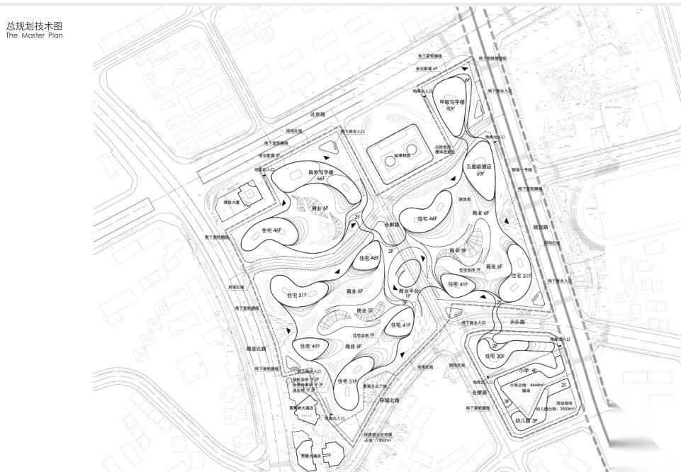 现代风万象临城某旧城综合体建筑方案设计文本PDF（51页...cad施工图下载【ID:151643138】