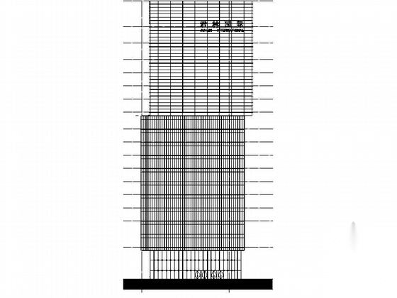 [广州]玻璃幕墙国际时尚中心建筑施工图（知名事务所出...cad施工图下载【ID:165752110】