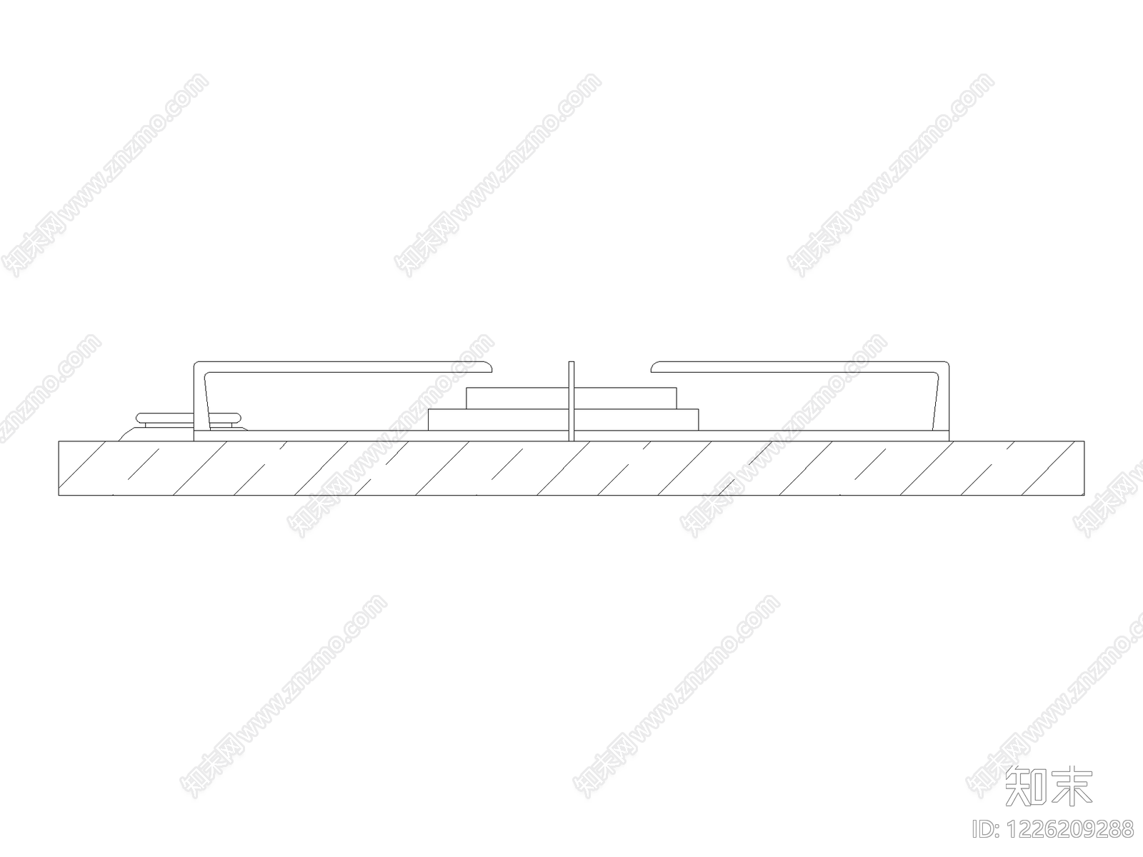 背景墙cad施工图下载【ID:1226209288】