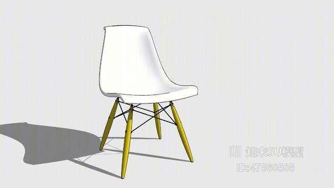 休闲椅SU模型下载【ID:919265429】