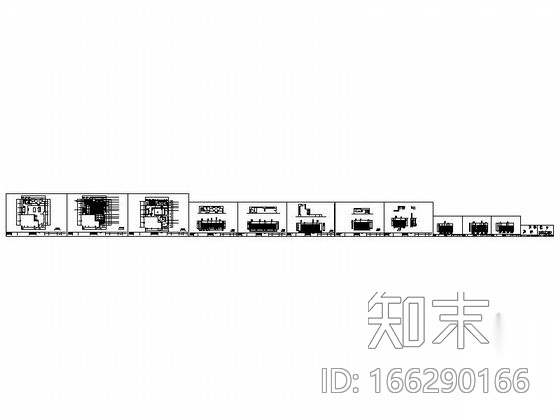某桑拿双人VIP室装修图cad施工图下载【ID:166290166】