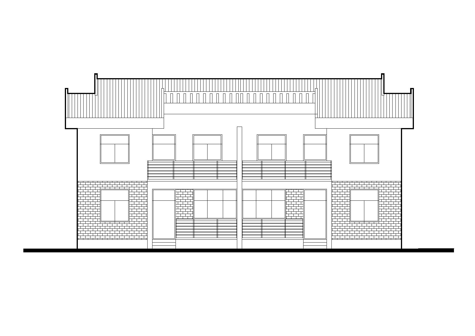 江南村落安居型农村居住建筑设计施工图施工图下载【ID:165155198】