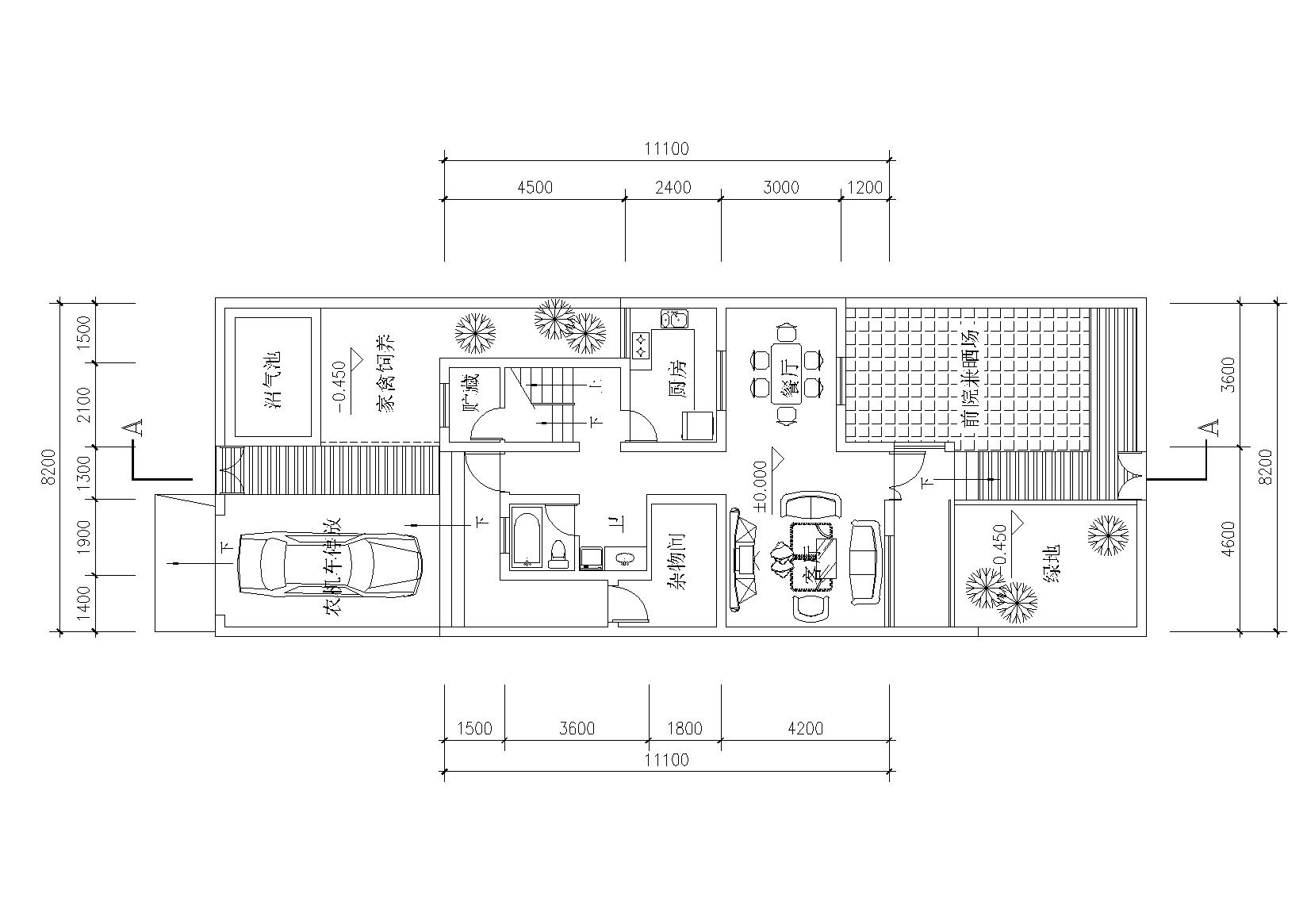 江南村落安居型农村居住建筑设计施工图施工图下载【ID:165155198】