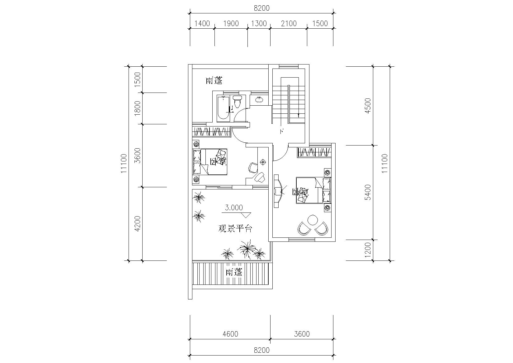 江南村落安居型农村居住建筑设计施工图施工图下载【ID:165155198】