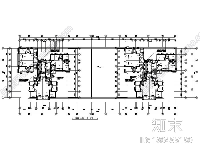 高层安置房暖通空调通风系统设计施工图cad施工图下载【ID:180455130】