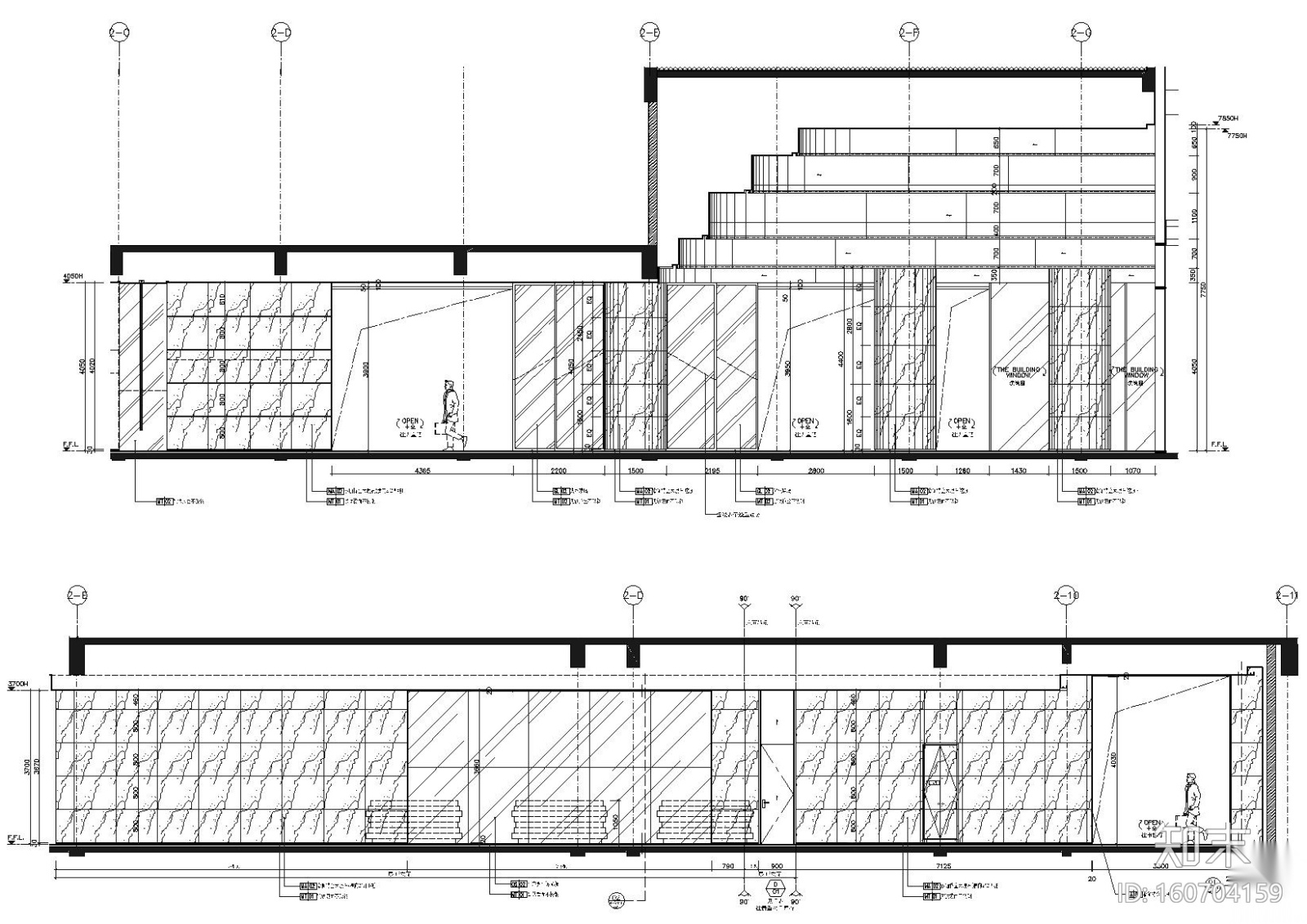 [上海]五星商务酒店及公寓施工图+实景拍摄cad施工图下载【ID:160704159】