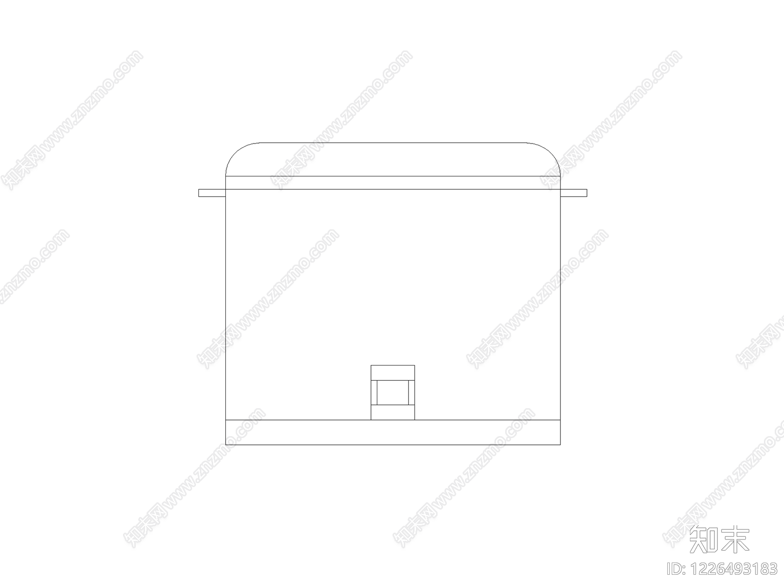 厨房设施CAD图纸