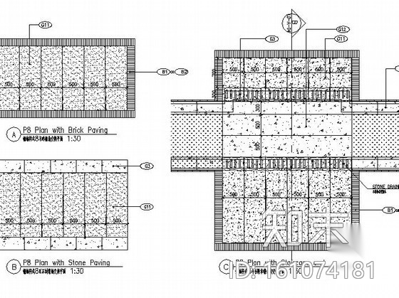 [武汉]某居住区景观工程施工图施工图下载【ID:161074181】