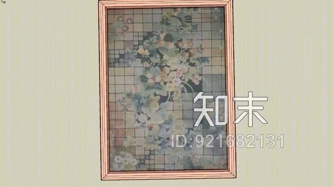 彩色玻璃窗SU模型下载【ID:921682131】